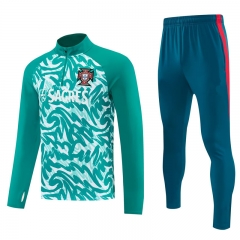 26-27 Portugal Green Thailand Soccer Tracksuit-4627 26-27 Portugal Green Thailand Soccer Tracksuit-4627
