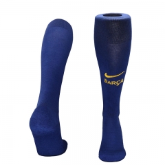 26-27 Barcelona Home Royal Blue Thailand Soccer Socks