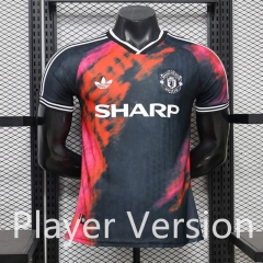 (S-3XL) Player Version 26-27 Special Version Manchester United Red&Black Thailand Soccer Jersey AAA-888 (S-3XL) Player Version 26-27 Special Version Manchester United Red&Black Thailand Soccer Jersey AAA-888