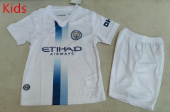 26-27 Correct Version Manchester City Away White Kid/Youth Soccer Uniform-507 26-27 Correct Version Manchester City Away White Kid/Youth Soccer Uniform-507