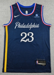 2026 City Edition Philadelphia 76ers #23 Dark Blue NBA Jersey-1380 2026 City Edition Philadelphia 76ers #23 Dark Blue NBA Jersey-1380