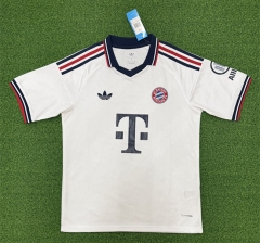 (S-4XL) 26-27 Bayern München Away White Thailand Soccer Jersey AAA-403 (S-4XL) 26-27 Bayern München Away White Thailand Soccer Jersey AAA-403