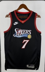 2026 Retro Version Philadelphia 76ers #7 Black NBA Jersey-311 2026 Retro Version Philadelphia 76ers #7 Black NBA Jersey-311