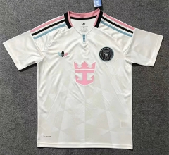 (S-4XL) 26-27 Inter Miami CF 2nd Away White Thailand Soccer Jersey AAA-2071