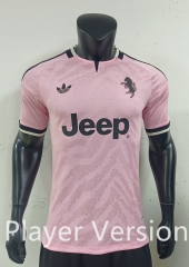 Player Version 26-27 Juventus Away Pink Thailand Soccer Jersey AAA-0871 Player Version 26-27 Juventus Away Pink Thailand Soccer Jersey AAA-0871
