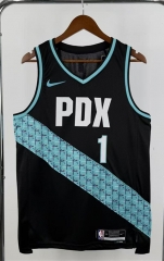 2026 City Version Portland Trail Blazers Black #10 NBA Jersey-311 2026 City Version Portland Trail Blazers Black #10 NBA Jersey-311