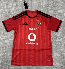 (S-4XL) 26-27 Al Ahly Home Red Thailand Soccer Jersey AAA-4506