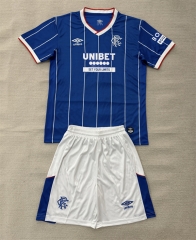 26-27 Rangers Home Blue Soccer Uniform-AY