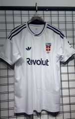 (S-4XL) 26-27 Como Away White Thailand Soccer Jersey AAA-6032 (S-4XL) 26-27 Como Away White Thailand Soccer Jersey AAA-6032