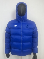 26-27 Ajax Color Blue Cotton Coats With Hat-8268