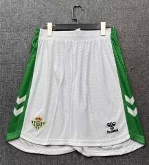 26-27 Real Betis Home White Thailand Soccer Shorts