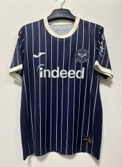 (S-4XL) 26-27 Brentford Away Royal Blue Thailand Soccer Jersey AAA-2483 (S-4XL) 26-27 Brentford Away Royal Blue Thailand Soccer Jersey AAA-2483