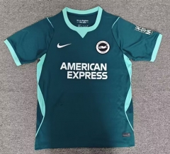 (S-4XL) 26-27 Brighton & Hove Albion 2nd Away Green Thailand Soccer Jersey AAA-8025