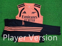 Long Pants (S-3XL) Player Version 26-27 Arsenal Orange Thailand Soccer Vest Uniform-9926