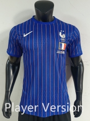 Player Version 26-27 Special Version France Blue Thailand Soccer Jersey AAA-0871 Player Version 26-27 Special Version France Blue Thailand Soccer Jersey AAA-0871