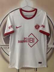 (S-4XL) 26-27 Hapoel Tel Aviv FC Away White Thailand Soccer Jersey AAA-2315