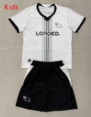 26-27 Derby County Home White Kids/Youth Soccer Uniform-AY 26-27 Derby County Home White Kids/Youth Soccer Uniform-AY