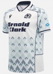 (S-5XL) 26-27 Scotland Away White Rugby Jersey (S-5XL) 26-27 Scotland Away White Rugby Jersey
