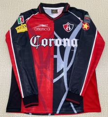 (S-3XL) 98-99 Atlas Home Red&Black LS Thailand Soccer Jersey AAA-6895 (S-3XL) 98-99 Atlas Home Red&Black LS Thailand Soccer Jersey AAA-6895