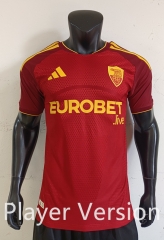 Player Version 26-27 Roma Home Red Thailand Soccer Jersey AAA-0871 Player Version 26-27 Roma Home Red Thailand Soccer Jersey AAA-0871
