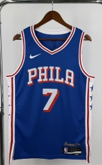Philadelphia 76ers #7 Blue NBA Jersey-311 Philadelphia 76ers #7 Blue NBA Jersey-311