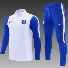 26-27 Chelsea White Thailand Soccer Tracksuit-2315