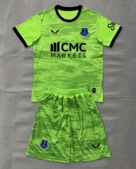 26-27 Everton Goalkeeper Fluorescent Green Soccer Uniform-AY 26-27 Everton Goalkeeper Fluorescent Green Soccer Uniform-AY