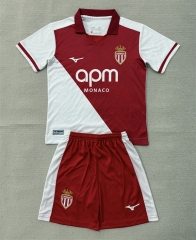 26-27 Monaco Home Red&White Soccer Uniform-AY 26-27 Monaco Home Red&White Soccer Uniform-AY