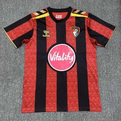 (S-4XL) 26-27 AFC Bournemouth Home Red&Black Thailand Soccer Jersey AAA-6032 (S-4XL) 26-27 AFC Bournemouth Home Red&Black Thailand Soccer Jersey AAA-6032