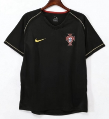 Retro Version 2006 Portugal Away Black Thailand Soccer Jersey AAA-2663 Retro Version 2006 Portugal Away Black Thailand Soccer Jersey AAA-2663
