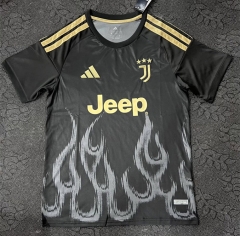 (S-4XL) 26-27 Juventus 2nd Away Black Thailand Soccer Jersey AAA-7035 (S-4XL) 26-27 Juventus 2nd Away Black Thailand Soccer Jersey AAA-7035