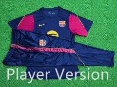 Long Pants (S-3XL) Player Version 26-27 Barcelona Royal Blue Thailand Training Soccer Uniform-9926 Long Pants (S-3XL) Player Version 26-27 Barcelona Royal Blue Thailand Training Soccer Uniform-9926