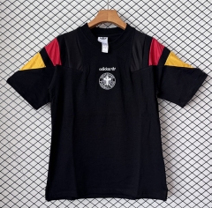 26-27 Germany Black Cotton T-shirt-9633 26-27 Germany Black Cotton T-shirt-9633