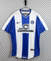 Retro Version 99-00 Hertha BSC Home Blue&White Thailand Soccer Jersey AAA-3257 Retro Version 99-00 Hertha BSC Home Blue&White Thailand Soccer Jersey AAA-3257