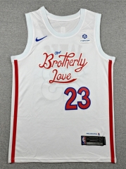 2023 City Edition Philadelphia 76ers #23 White NBA Jersey-1380 2023 City Edition Philadelphia 76ers #23 White NBA Jersey-1380