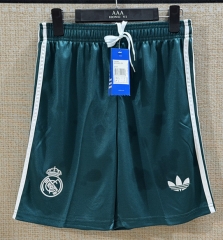26-27 Real Madrid Away Green Thailand Soccer Shorts-5929 26-27 Real Madrid Away Green Thailand Soccer Shorts-5929