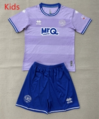 26-27 Queens Park Rangers F.C Away Purple Kid/Youth Soccer Uniform-AY 26-27 Queens Park Rangers F.C Away Purple Kid/Youth Soccer Uniform-AY