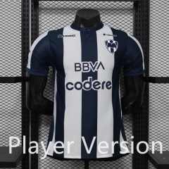 Player Version 26-27 Monterrey Home Blue&White Thailand Soccer Jersey AAA-888