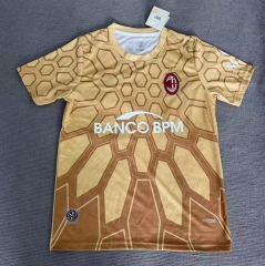 (S-4XL) 26-27 AC Milan Goalkeeper Yellow Thailand Soccer Jersey AAA-7209 (S-4XL) 26-27 AC Milan Goalkeeper Yellow Thailand Soccer Jersey AAA-7209