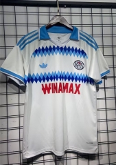 (S-4XL) 26-27 RC Strasbourg Away White Thailand Soccer Jersey AAA-6032 (S-4XL) 26-27 RC Strasbourg Away White Thailand Soccer Jersey AAA-6032