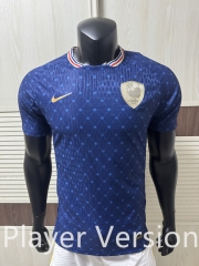 Player Version 26-27 Special Version France Blue Thailand Soccer Jersey AAA-4691 Player Version 26-27 Special Version France Blue Thailand Soccer Jersey AAA-4691