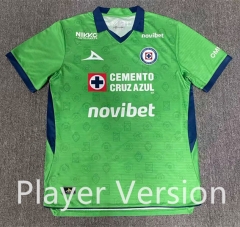 (S-4XL) Player Version 26-27 Cruz Azul Goalkeeper Green Thailand Soccer Jersey AAA-912