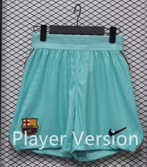 (S-3XL) Player Version 26-27 Barcelona 2nd Away Green Thailand Soccer Shorts-4285 (S-3XL) Player Version 26-27 Barcelona 2nd Away Green Thailand Soccer Shorts-4285