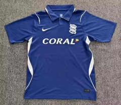(S-4XL) 26-27 Birmingham City Home Blue Thailand Soccer Jersey AAA-8025