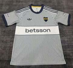 (S-4XL) 26-27 Boca Juniors Away White&Blue Thailand Soccer Jersey AAA-6032 (S-4XL) 26-27 Boca Juniors Away White&Blue Thailand Soccer Jersey AAA-6032