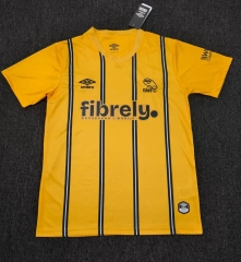 (S-4XL) 26-27 Sheffield Wednesday Away Yellow Thailand Soccer Jersey AAA-6032 (S-4XL) 26-27 Sheffield Wednesday Away Yellow Thailand Soccer Jersey AAA-6032