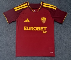 (S-4XL) 26-27 Roma Home Red Thailand Soccer Jersey AAA-7209 (S-4XL) 26-27 Roma Home Red Thailand Soccer Jersey AAA-7209