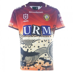 (S-7XL) 2026 Indigenous Version Sea hawk Red&Yellow Thailand Rugby Jersey