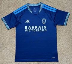 (S-4XL) 26-27 Paris FC Home Royal Blue Thailand Soccer Jersey AAA-7810