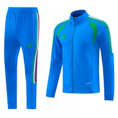 26-27 Adidas Blue Thailand Soccer Jacket Uniform-LH 26-27 Adidas Blue Thailand Soccer Jacket Uniform-LH